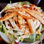 Pollo braseado y tártara